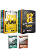 Yediiklim 2026 KPSS Genel Yetenek Genel Kültür Konu Anlatımı + Soru Bankası Modüler 2 li Set Anla Kazan Deneme