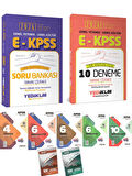Yediiklim 2026 E - KPSS Genel Yetenek Genel Kültür Tüm Adaylar İçin Tamamı Çözümlü Soru Bankası+Deneme+7'li Deneme