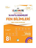 Okyanus 2026 8. Sınıf Fen Bilimleri Classmate 36 Hafta Denemeleri