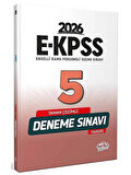 Editör 2026 EKPSS 5 Deneme Fasikül Çözümlü