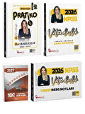 Anla Kazan + Hoca Kafası 2026 KPSS Vatandaşlık Pratiko + Soru Bankası + Video Ders + Paragraf Deneme 4 lü Set