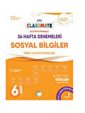 Okyanus 2026 6. Sınıf Sosyal Bilgiler Classmate 36 Hafta Denemeleri Çözümlü 