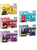 Yargı 2026 KPSS Genel Yetenek Genel Kültür Video Ders Notları 5 li Set