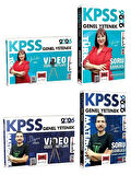 Yargı 2026 KPSS Türkçe + Matematik Video Ders Notları + Soru Bankası 4 lü Set