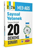 Data 2026 MEB-AGS Sayısal Yetenek 20 Deneme Çözümlü Ultra Serisi