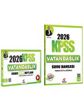 Tekrar Akademi 2026 KPSS Vatandaşlık Video Ders Notları + Soru Bankası 2 li Set