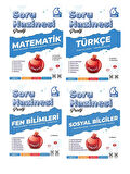 Nartest 6. Sınıf Türkçe Matematik Fen Sosyal Prestij Soru Hazinesi Maarif Model 4 lü Set