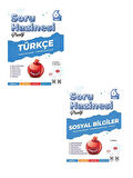 Nartest 6. Sınıf Maarif Model Türkçe Sosyal Bilgiler Soru Hazinesi Prestij 2 li Set