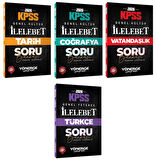 Yönerge 2026 KPSS Tarih + Coğrafya + Vatandaşlık + Türkçe İlelebet Soru Bankası 4 lü Set Yönerge Yayınları