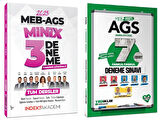 Yediiklim + İndeks 2025 MEB-AGS 7+3 Deneme 2 li Set Yediiklim + İndeks Akademi Yayınları