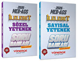 Yönerge 2026 MEB-AGS Sözel + Sayısal Yetenek İlelebet Soru Bankası 2 li Set Yönerge Yayınları
