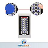 SARKEY SR-203 MF Metal, İç Ortam , Stand Alone, Şifreli, Mifare Kart Okuyucu (13,56 Mhz)