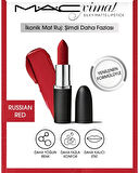 Mac silky matte lipstick nemlendirme etkili russian red