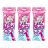 Derby Lady 2 5 li Poşet Tıraş Bıçağı x 3 Adet