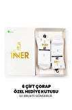 Just Inner Kadın 6'lı Tenis Çorabı (Pamuk)