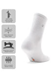 Just Inner Kadın 6'lı Tenis Çorabı (Pamuk)