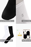 Just Inner Kadın 6'lı Tenis Çorabı (Pamuk)