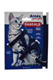 Kedi Göğüs Tasması Ve Gezdirme Seti 1cmx120cm 1cmx30-40