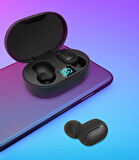 WASHA Tws Çift Uyumlu Mikrofonlu Kablosuz Bluetooth Kulaklık Telefonlar Için Uyumlu Bulutut Teknolojik