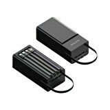 4 Çıkış 100.000 Mah Dijital Göstergeli Taşınabilir Powerbank 100 bin MAH 33W Turbo Şarj PD Giriş