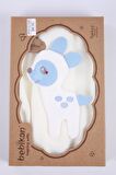 Babyhola 2002 Triko 75x80 cm Bebek Battaniyesi Kemik