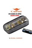 Cadence Kit 4 Ga Oto Amfi Tesisat Kablo Montaj Set Extra Kalın