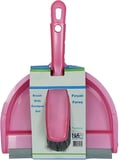 Faraş Seti, Uç Kısmı Silikon, (Kürek ve Fırça) (Pembe)