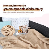 Huggy 4 Katlı %100 Pamuk 100x130 Müslin Bez, Müslin Örtü, Müslin Yenidoğan Bebek Battaniyesi