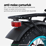 Strada Cycles E-Bro Hidrolik Disk Fat Bike Katlanabilir 20 Jant Elektrikli Bisiklet