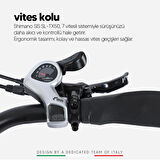 Strada Cycles E-Via 20 Jant Hidrolik Disk Katlanabilir Elektrikli Bisiklet