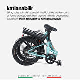 Strada Cycles E-Via 20 Jant Hidrolik Disk Katlanabilir Elektrikli Bisiklet