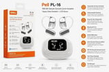 Pell PL-16 150 Dil Gerçek Zamanlı Çeviri Kulaklık | Yapay Zeka Destekli | LCD Dokunmatik Ekran