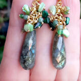 2487 Labradorit el yapımı küpe b