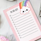 'To Do List - Rainbow Not Defteri