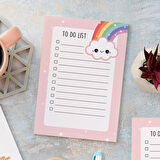 'To Do List - Rainbow Not Defteri