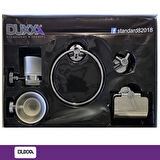 Duxxa Arya Aksesuar Seti 5 Parça Krom A.2085