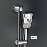 Duxxa Monaco 700 Sürgülü Duş Seti Krom D.266.7