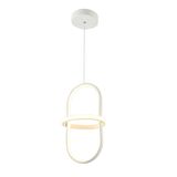 TT006-1-BY TT Aydınlatma Minyon Modeli ( Beyaz Işık ) Tekli Mat Beyaz Led Avize