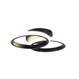 TT305-2-SY TT Aydınlatma Mat Siyah 2 li ( 3 Renk Işık ) Led Avize