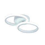 TT305-2-BY TT Aydınlatma Mat Beyaz 2 li ( Beyaz Işık ) Led Avize