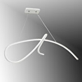 TT018-BY TT Aydınlatma İmza Modeli Mat Beyaz ( Gün Işığı ) Led Avize
