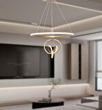 TT319-ESK TT Aydınlatma Canus Modeli Eskitme Boyalı ( Sarı Işık ) Led Avize