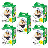 Instax Mini 7-8-9-10-11-12 Uyumlu 20'li Film 5'li Set 100 Poz-FOTSN00005-5A