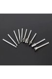 Dremel Uyumlu Mini Oyma Gravür Uç Seti 10'lu Ahşap Metal Plastik için, 7430000722462