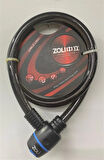 XBYC 4521 1.5 MT BİSİKLET ANAHTARLI KİLİT SİYAH