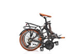CARRARO FLEXI 121 KATLANIR BİSİKLET 350H V 20 JANT 21 VİTES MAT HAKİ SİYAH BAKIR