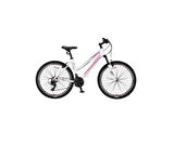 ÜMİT 2466 MIRAGE Kadın DAĞ BİSİKLETİ 305H V 24 JANT 21 VİTES BEYAZ TURKUAZ