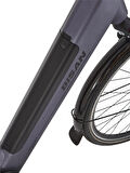 BİSAN MOON ELEKTRİKLİ BİSİKLET 47CM V 28 JANT 7 VİTES METALİK GRİ SİYAH