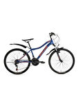 BİSAN ROCKY ERKEK DAĞ BİSİKLETİ 42CM V 26 JANT 21 VİTES LACİVERT KIRMIZI