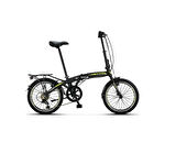 ÜMİT 2036 FOLDING KATLANIR BİSİKLET V 20 JANT 6 VİTES BLACK ANTRACİTE GOLD